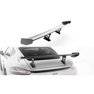 CARBON spoiler z dolnymi wspornikami V.1 - Porsche 718 Cayman GTS 982c 2016 -