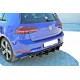Dyfuzor Tylnego Zderzaka RACE - VW Golf 7 R Facelift