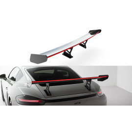 CARBON spoiler z zewnętrznymi wspornikami - 