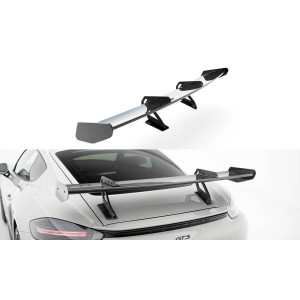 CARBON spoiler z górnymi wspornikami V.1 - Porsche 718 Cayman GTS 982c 2016-