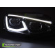 Lampy przód VW Golf 7 - BLACK FULL LED DRL dzienne - diodowe LPVWW8