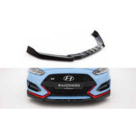 Splitter / Dokładka przód (v.2) - Hyundai Veloster N Mk2