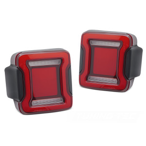 Lampy tył JEEP Wrangler JL 18-23 Full LED BAR RED LDCH34