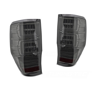 Lampy tył Ford Ranger 11-22 - Smoked Full LED - diodowe dynamiczne LDFO91