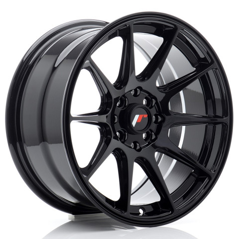 JR Wheels JR11 16x8 ET25 4x100/114 Gloss Black