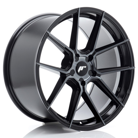 JR Wheels JR30 20x9,5 ET22-40 5H BLANK Black Machined w/Tinted Face