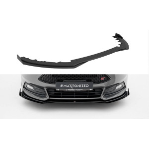 Splitter / Dokładka Przód Street Pro + Flaps - Ford Focus ST MK3 Facelift