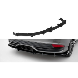 Dyfuzor Zderzaka Tył Street Pro + Flaps - Ford Focus ST MK3 Facelift
