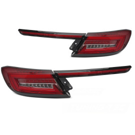 Lampy tył TOYOTA GR86 - RED LED BAR diodowe dynamiczne 