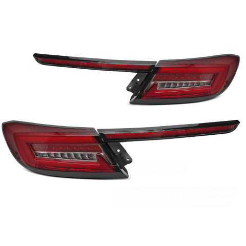 Lampy tył TOYOTA GR86 - RED LED BAR diodowe dynamiczne 