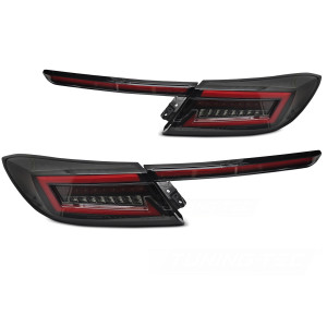 Lampy tył TOYOTA GR86 - BLACK LED BAR diodowe dynamiczne LDTO46