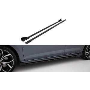 Dokładki progów Street Pro + Flaps - VW Polo Mk6 GTI Facelift