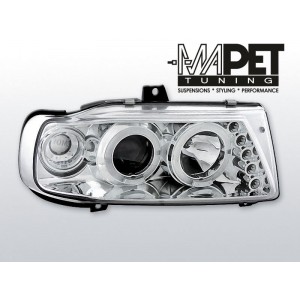 Seat Cordoba 93-99 clear Angel Eyes CHROM soczewka ringi LPSE03