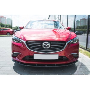 Przedni Splitter / dokładka v.1 - Mazda 6 GJ (Mk3) Facelift