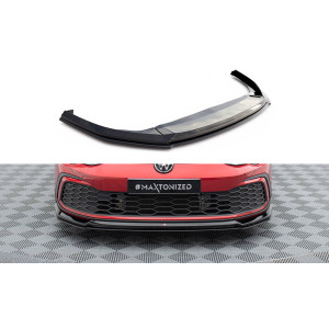 Przedni Splitter dual / dokładka V.6 - VW Golf 8 GTI / GTE / R-line