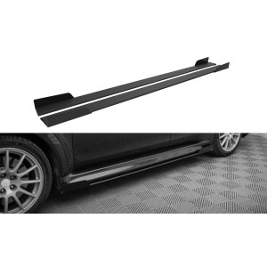 Dokładki progów Stret Pro + Flaps - Mitsubishi Lancer Evo X