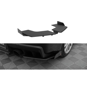 Dokładki boczne tylnego zderzaka Street Pro + Flaps - Mitsubishi Lancer Evo X
