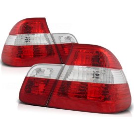 Lampy tył BMW E46 Sedan 98-01 Clear Red / White LTBM16