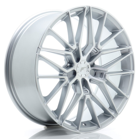 JR Wheels JR38 19x8 ET20-40 5H BLANK Silver Machined Face