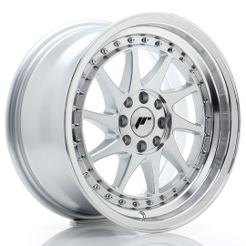 JR Wheels JR26 16x8 ET25 4x100/108 Silver Machined Face