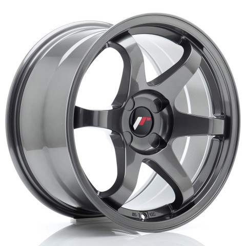 JR Wheels JR3 17x9 ET20-35 4H BLANK Gun Metal