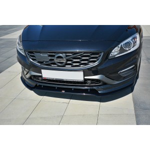 Przedni Splitter / dokładka ABS (wer.1) - Volvo V60 Polestar Facelift