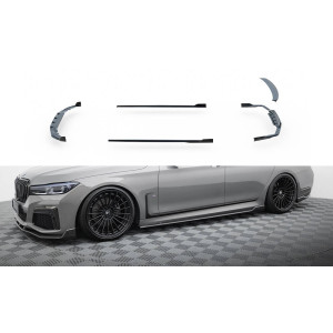 Zestaw splitterów Maxton Design CARBON - BMW 7 M-Pack G11 Facelift
