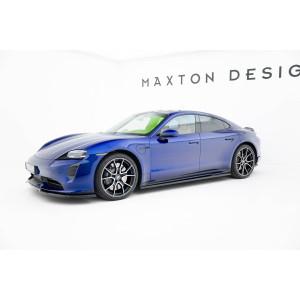Zestaw splitterów Maxton Design - Porsche Taycan Turbo S Mk1