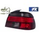 BMW E39 Sedan CLEAR Red / Black Smoked Dymione DEPO LTBM14