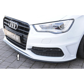 Przedni Splitter dokładka RIEGER - Audi A3 S-line Sportback / Hatchback