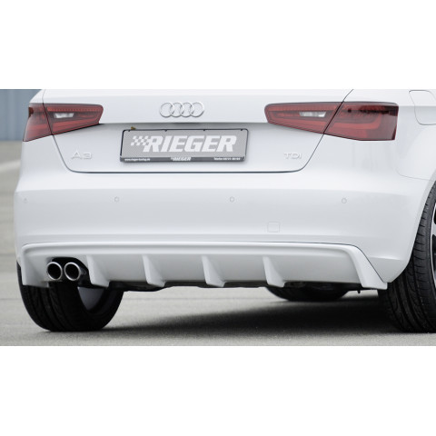 Dokładka zderzaka RIEGER - Audi A3 8V HB / Sportback bez S-line