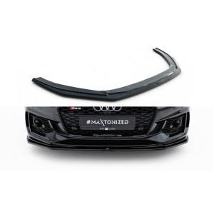 Przedni Splitter / dokładka (v.2) - Audi RS5 F5 Coupe / Sportback