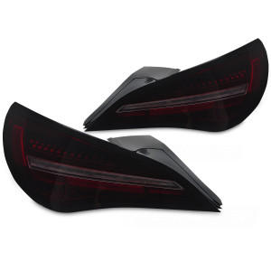 Lampy tył Mercedes CLA C117 - Smoked RED LED - DIODOWE Dynamiczne LDMEF6
