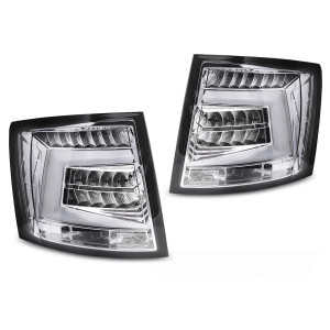 Lampy tył Skoda Octavia III Kombi 12-20 LED Chrom - diodowe LDSK16