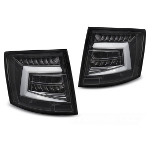 Lampy tył Skoda Octavia III Kombi 12-20 LED Black - diodowe LDSK17