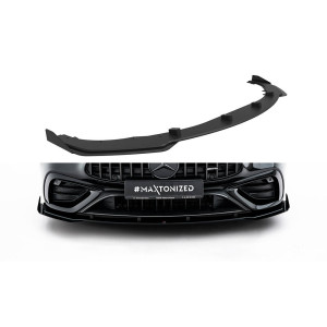 Splitter / dokładka zderzaka przód Street Pro + Flaps - Mercedes CLE 53 AMG C236
