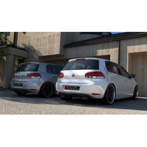 Dyfuzor / dokładka zderzaka tył - VW Golf 6