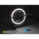 Reflektory JEEP WRANGLER LED BLACK didowe LPCH41