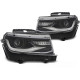 Lampy przód CHEVROLET CAMARO 13-15 LED BLACK diodowe 