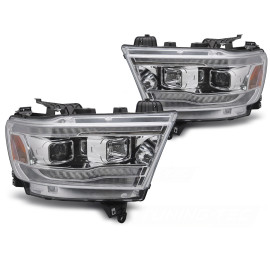 Lampy przednie DODGE RAM TUBE LED CHROM 
