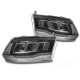 Lampy przednie DODGE RAM FULL LED BLACK diodowe 