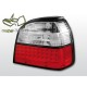 VW Golf 3 - clearglass RED WHITE LED - diodowe LDVW35