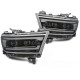 Lampy przednie DODGE RAM 19-22 FULL LED BLACK diodowe LPDO31