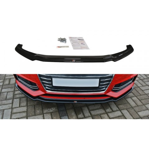 Przedni Splitter / dokładka ABS (ver.1) - Audi A4 B9 S-Line