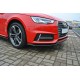 Przedni Splitter / dokładka ABS (ver.1) - Audi A4 B9 S-Line