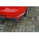 Splittery Boczne Tylnego Zderzaka ABS - Audi A4 B9 S-Line (wydech po 2 stronach)