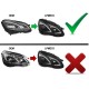 Lampy przód Mercedes E-klasa W212 13-16 FULL LED DRL diodowe LPMEC0