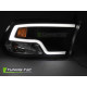 Lampy przednie DODGE RAM 09-18 LED BLACK diodowe 