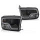 Lampy przednie DODGE RAM 09-18 LED BLACK diodowe 
