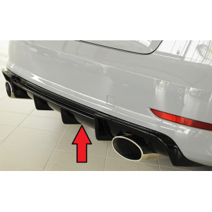 Dyfuzor zderzaka tył RIEGER V.1 - Audi S3 / A3 8V Sedan S-line